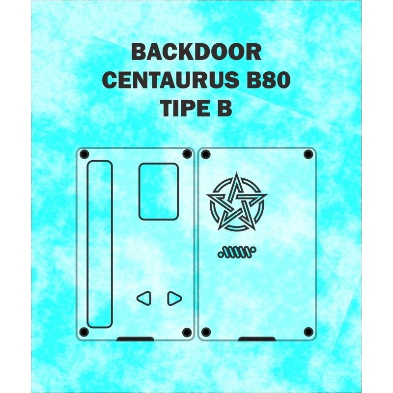 Backdoor Centaurus B80 Type B Garskin Custom Fullbody Sticker | Shopee ...