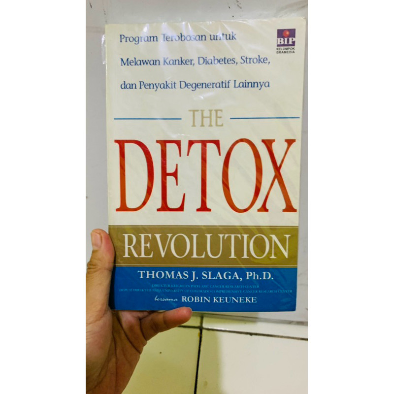 Revolutiin Detox Book (Thomas J.Slaga, Ph.D) | Shopee Malaysia