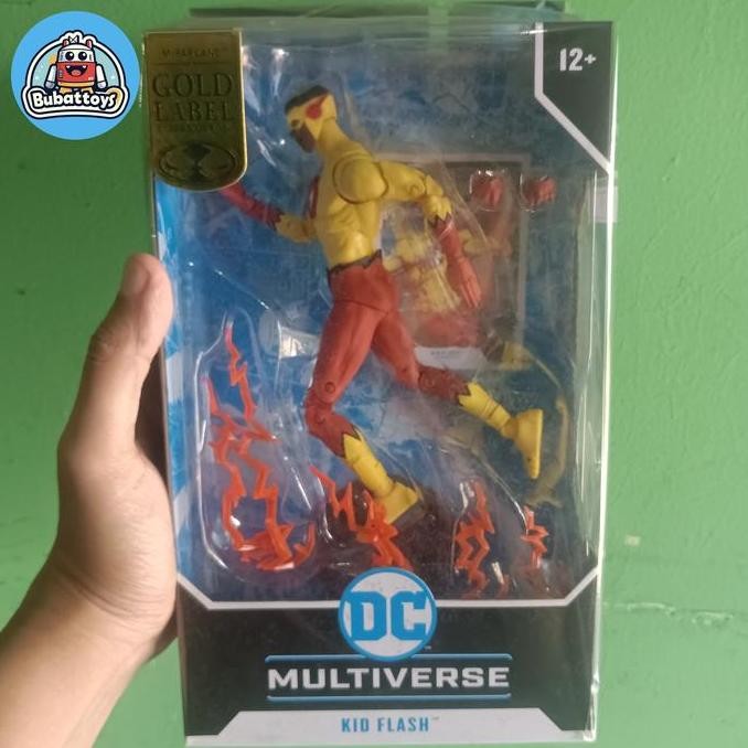 MCFARLANE TOYS DC MULTIFUNCTION KID FLASH DC REBIRTH ACTION FIGURE ...