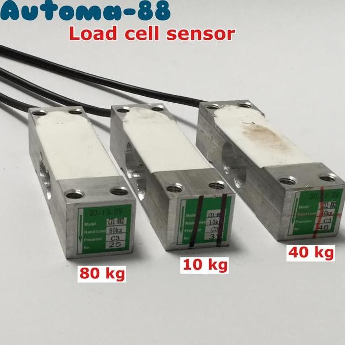 LOADCELL 10KG 40KG 80KG LOAD CELL STRAIN GAUGE PRESSURE SENSOR ORIGINAL ...