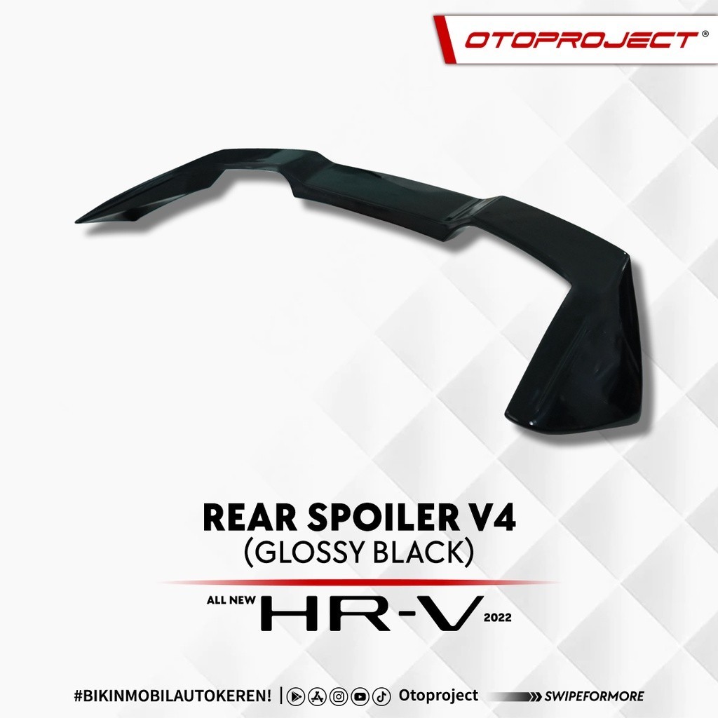 Otoproject - Rear Spoiler AN HRV 2022 V4 (Non Painting) | Shopee Malaysia
