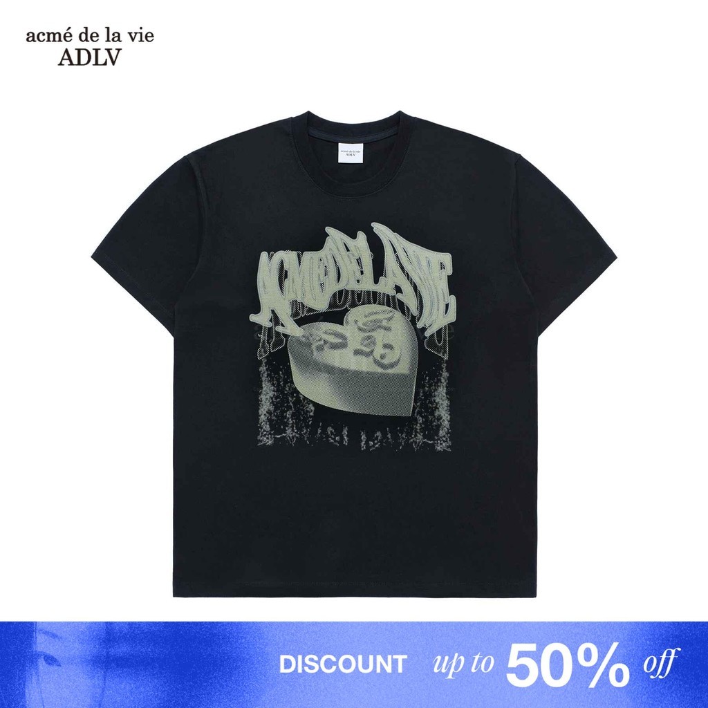 [ADLV] L SYMBOL CAKE ARTWORK SHORT SLEEVE T-SHIRT/追跡付 acme de la vie