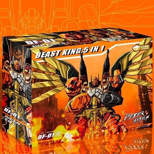 Predaking JINBAO FERAL REX MMC TRANSFORMERS COMBINATION READYY | Shopee ...