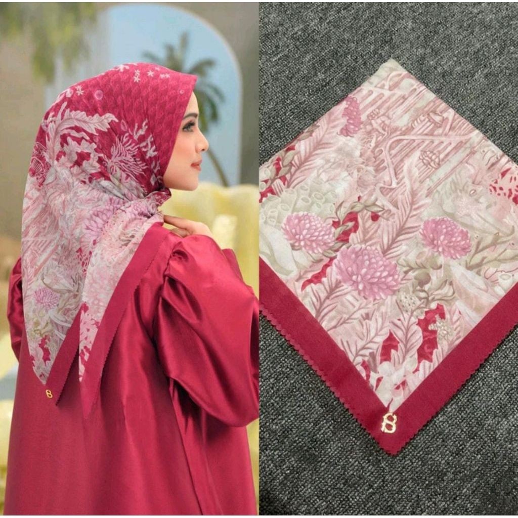 Buttonscarves Square Hijab | Shopee Malaysia
