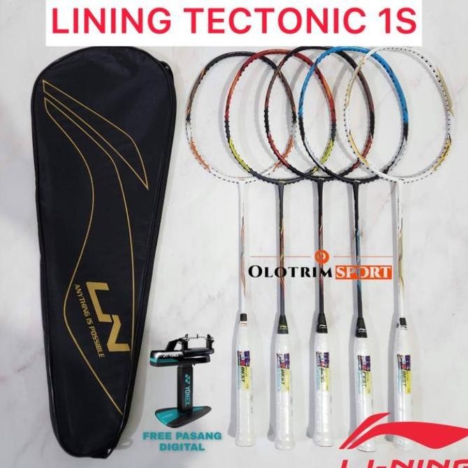 Original LINING TECTONIC 1S 1 S Series Badminton Racket | Shopee Malaysia