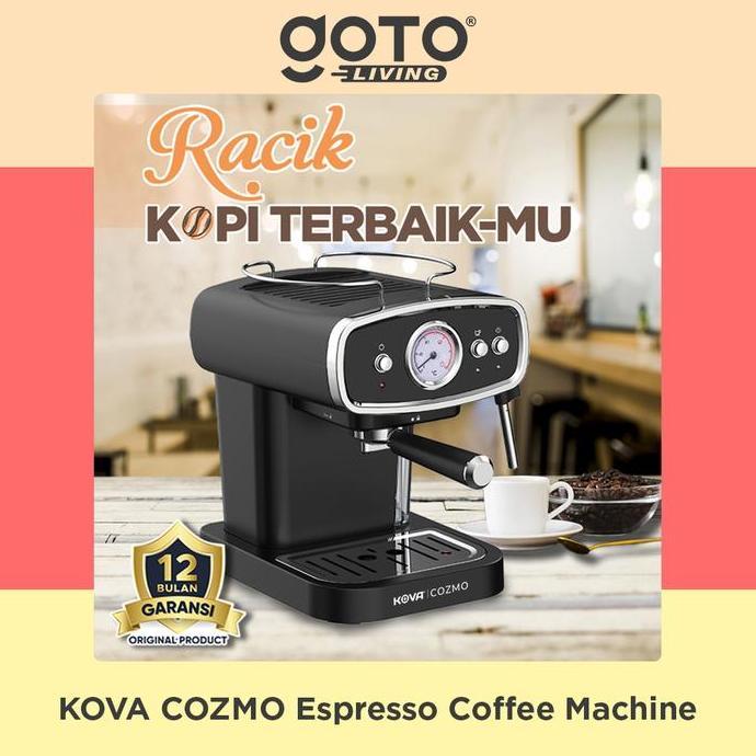 MESIN KOVA [COD] COZMO COFFEE MAKER ESPRESSO MACHINE ORIGINAL AND ...