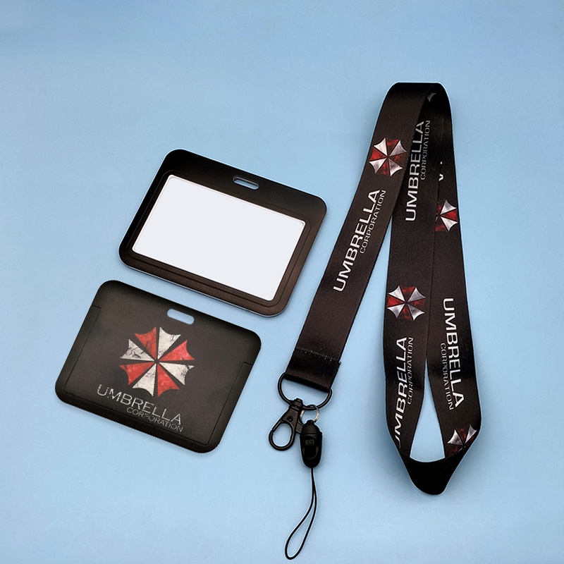 Resident-Evil Card Holder Neck Lanyard Vertical & Horizontal Styles ID ...