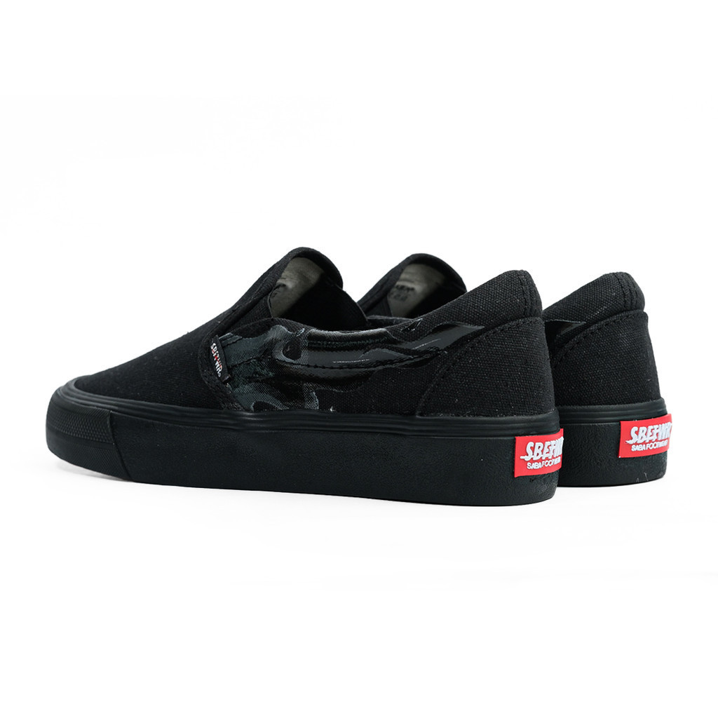 SABA ALL Black Flame Slip on - 100% Original Men's and Women's Casual ...