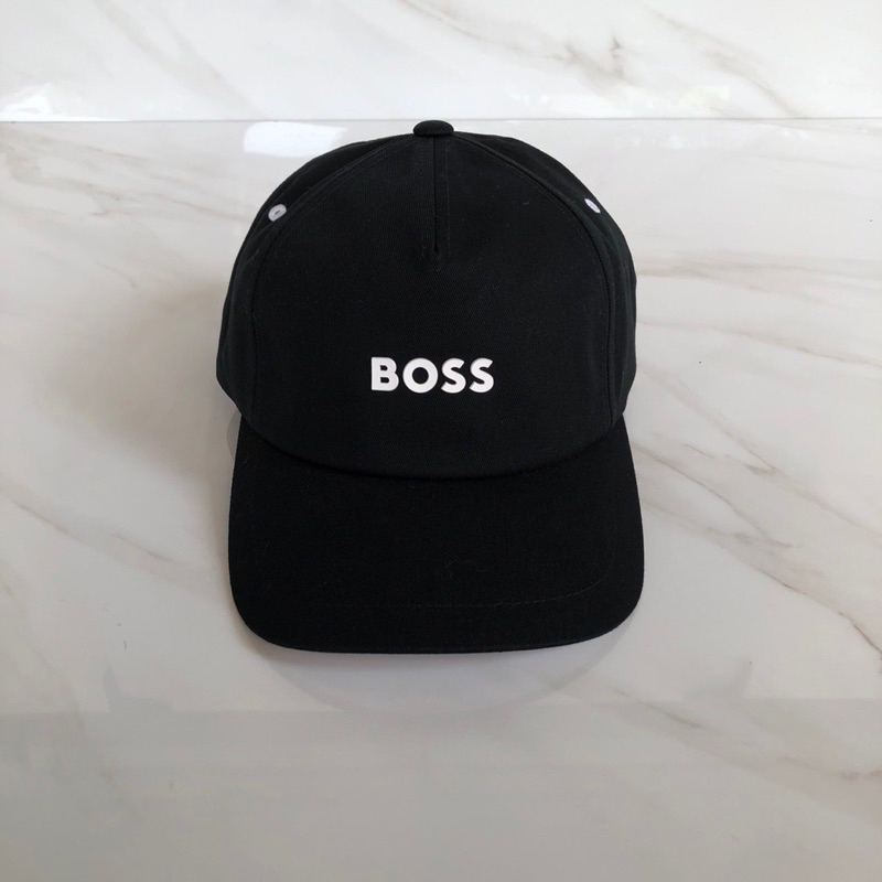 Hugo BOSS LOGO CAP BLACK WHITE NEW SEASON | Shopee Malaysia