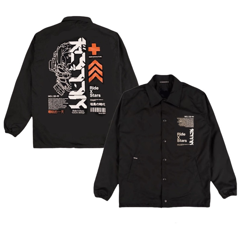 Ridexstars ROBOT COACH JACKET FOR MEN AND WOMEN/PARACHUTE JACKET/LATEST ...