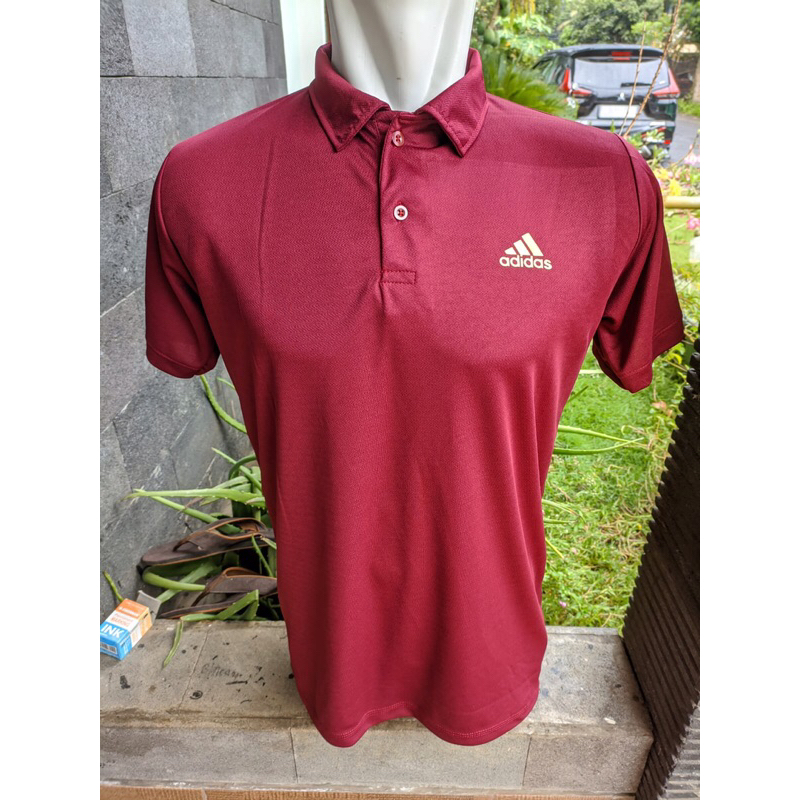 Dri fit Collar TShirt Made Of milano Shopee Malaysia