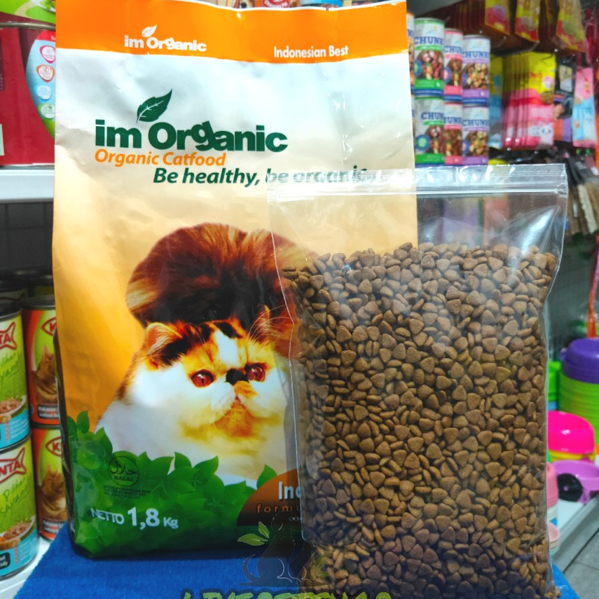 Im organic indonesian best repack 1kg imo Cat Food 1kg