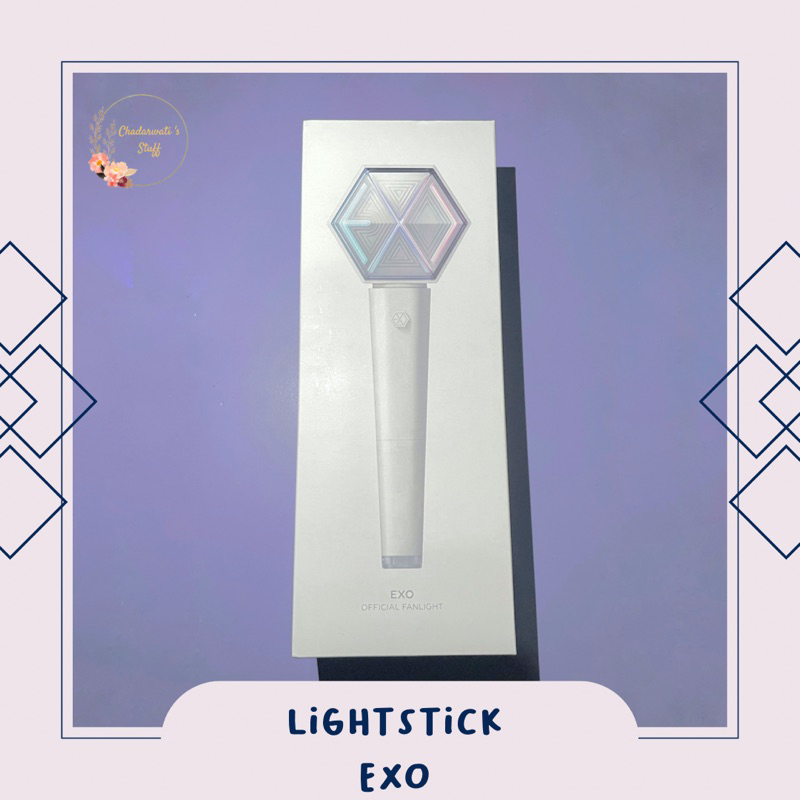 Booked Official Lightstick Exo Ver 3 SEALED with PC Shopee Malaysia