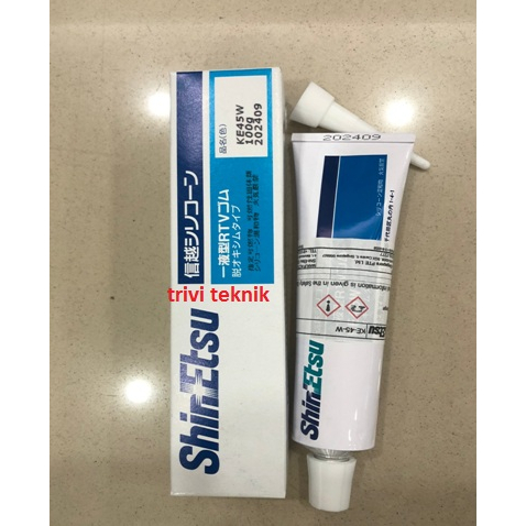 Silicone rtv KE 45w, Shin Otsu KE-45-W adhesive, | Shopee Malaysia