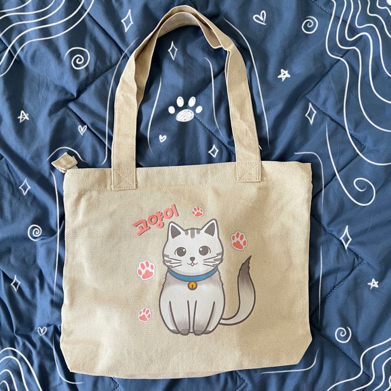 Totebag DOM Goyangi (Cat) | Shopee Malaysia