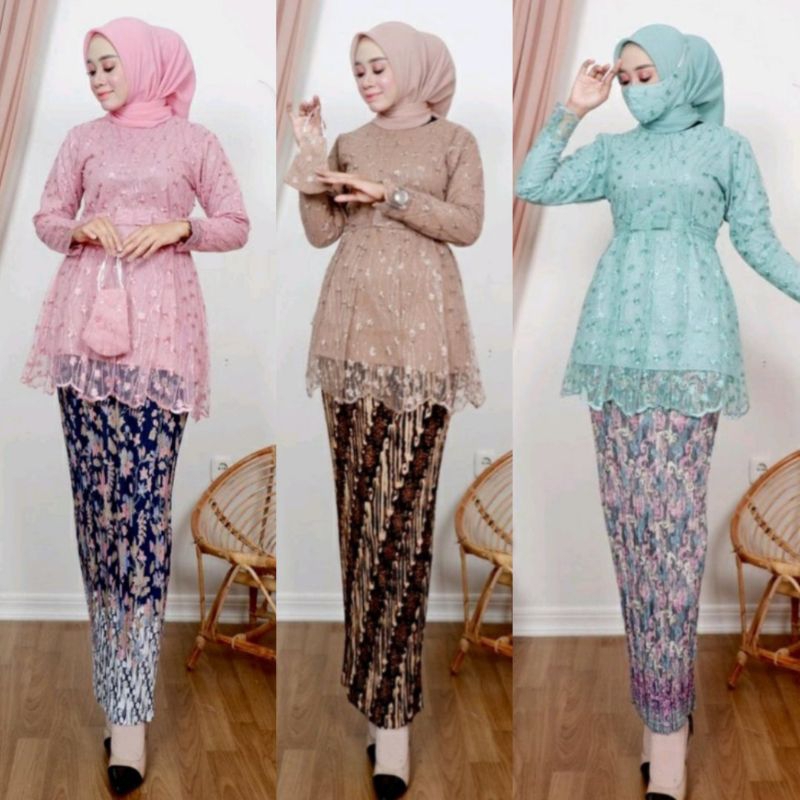 Modern Tile Marsya Cantika Kebaya Suit, Graduation Kebaya, Kartinian ...