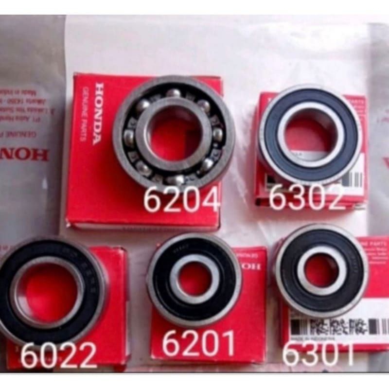 BEARING LAHER RASIO COMPLETE SET BEAT CARBU BEAT Fi ESP 2008-2018 HONDA ...