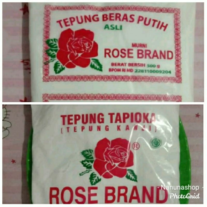 Tapioca Flour/roseband Rice Flour 500g Shopee Malaysia