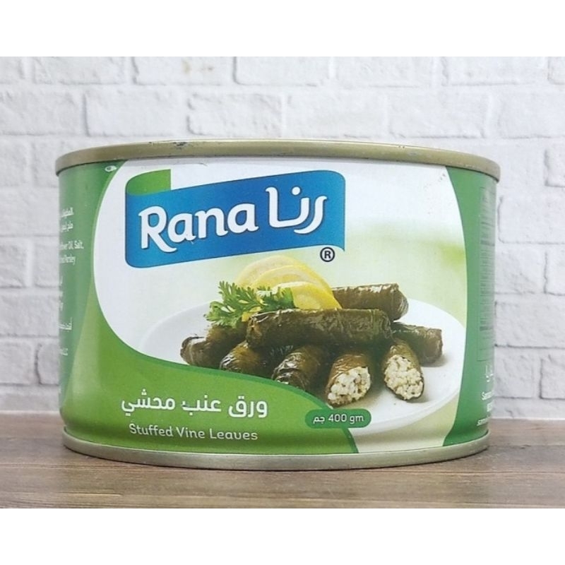 Rana Stuffed Vine Leaves 400gram Arabic Grape Leaf Layered Rice ...