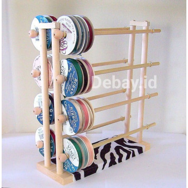 Ribbon rack/thread rack/ribbon holder Ribbon Storage Rack | Shopee Malaysia
