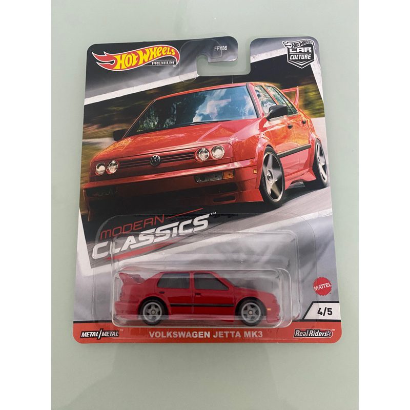 Hot Wheels Premium Car Culture Modern Classic Volkswagen Jetta MK3 ...