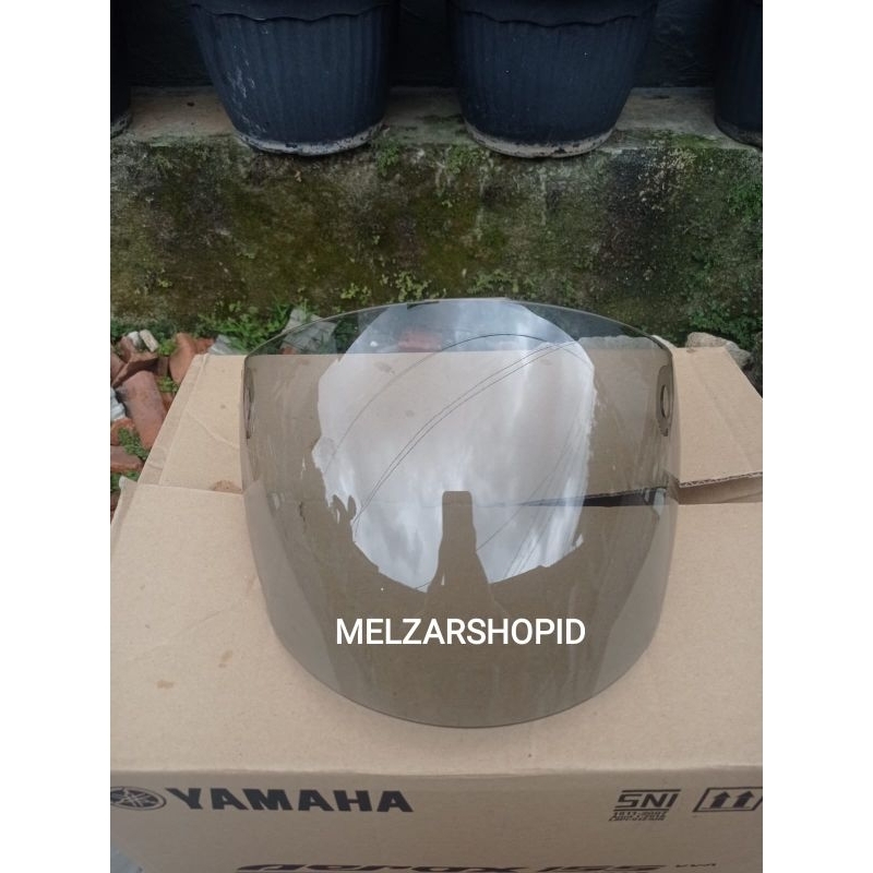 Yamaha HALF FACE Helmet VISOR Glass Shopee Malaysia