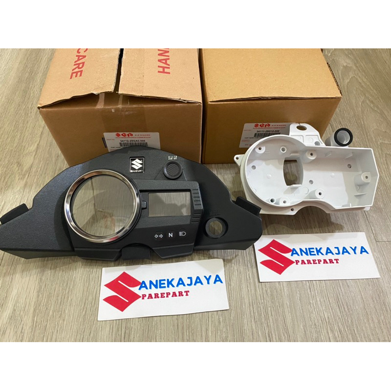 Cover CASE SPIDO METER SPEEDOMETER UP BOTTOM SATRIA FU 150 FACELIFT ...