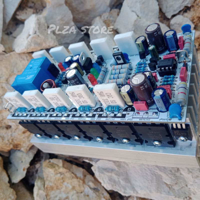 Socl 506 tef pro power amplifier kit complete with 5 sets tr final