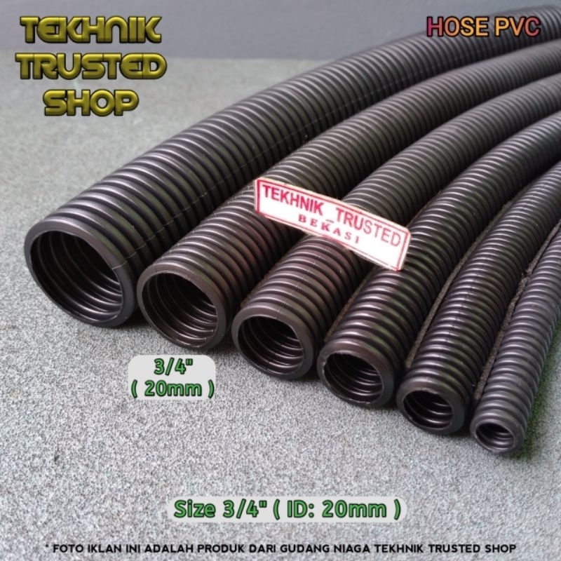 Pvc conduit Hose ID 20mm Size 3/4" Ac Power Cable Line Etc Shopee