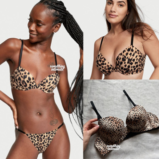 Victoria's Secret Very Sexy 32B Leopard Print Push Up Bra Gel