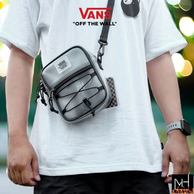 Vans sling bag/shoulderbag Bail clear transparant 100 Original