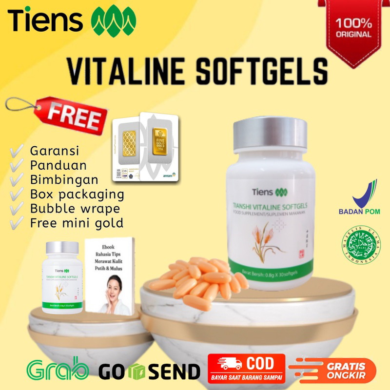 Best Powerful Whole Body Whitening/Vitaline Softgel Original Tiens/Fast ...