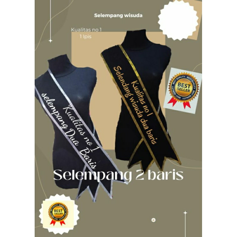 2row Graduation Sash/Graduation Sash Graduation Sash Shopee Malaysia