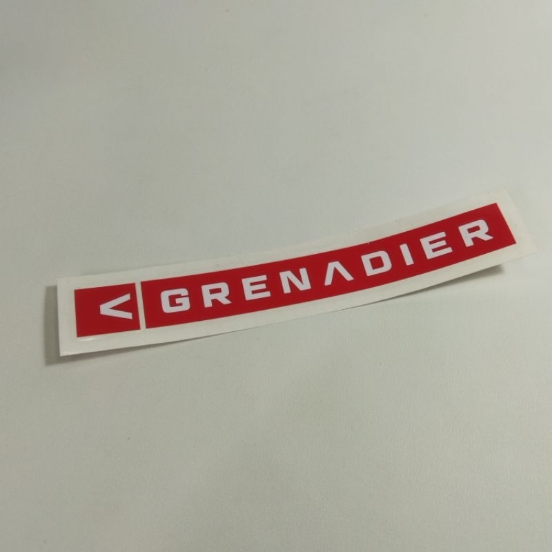 Oracal Vinyl Logo Grenadier Bicycle Cutting Sticker | Shopee Malaysia
