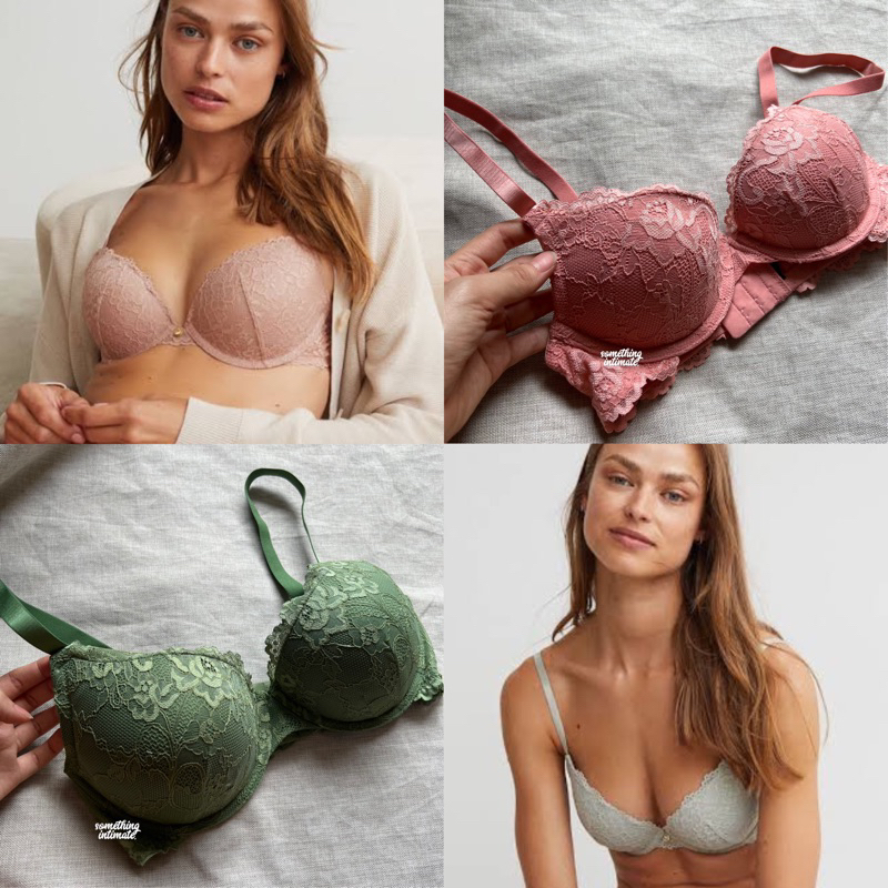 H&m/primarks Absolute Lace Super Pushup Bombshell Bra Push Up Bh Thick Foam  Cleavage Sisa Export Import SMALL SIZE PETITE BIG SIZE JUMBO 32A 32C 34B  34C 34D 34E 36B 36C 36D 36E