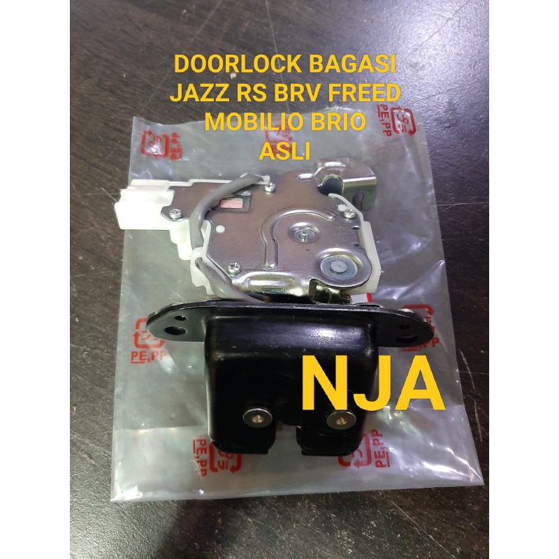 Original door lock jazz rs brv freed mobilio brio trunk doorlock ...