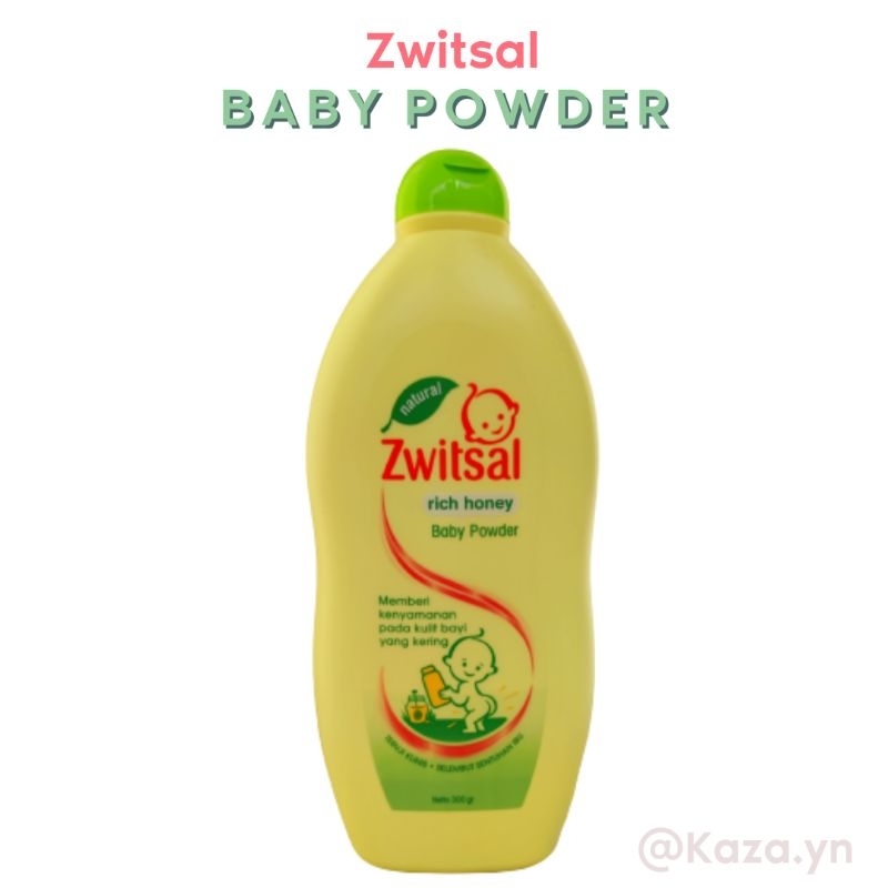 Zwitsal baby powder rich & honey 300g/baby Sow powder/zwitsal powder