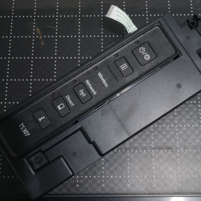 TOMBOL On OFF Panel Button Canon TS307 PCB Board cable Panel Printer ...