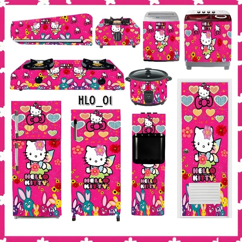 MESIN Sticker Variations Of Choice Of Refrigerators, Stoves, Washing