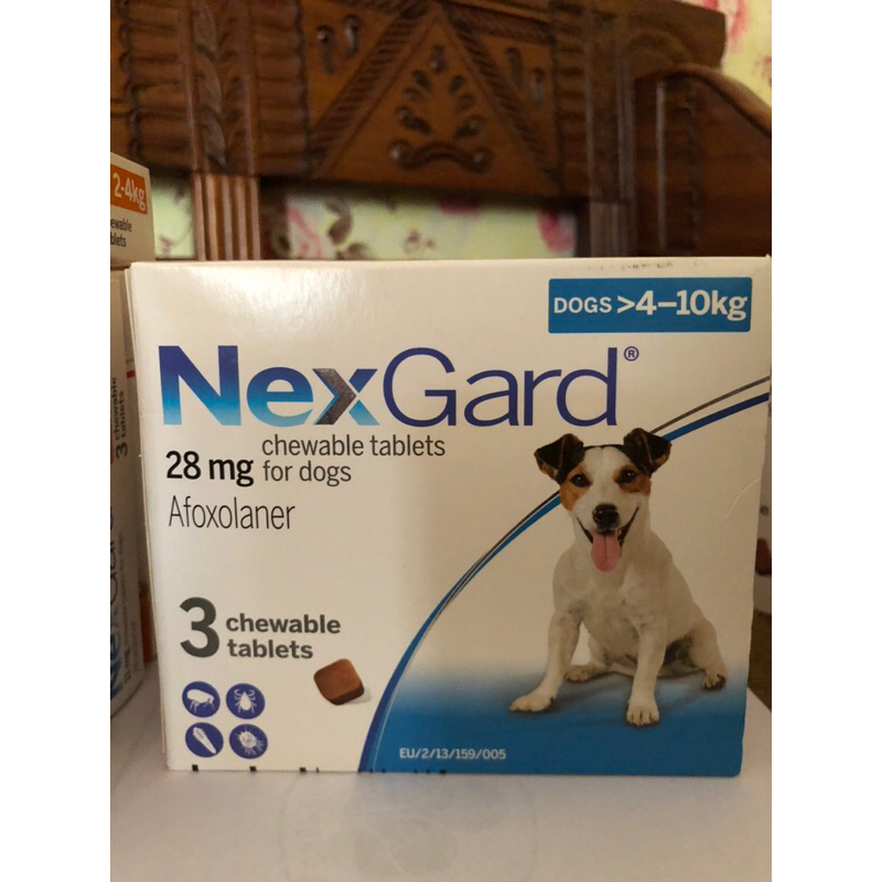 Nexgard Flea Medicine 4-10 kg Price per tablet | Shopee Malaysia