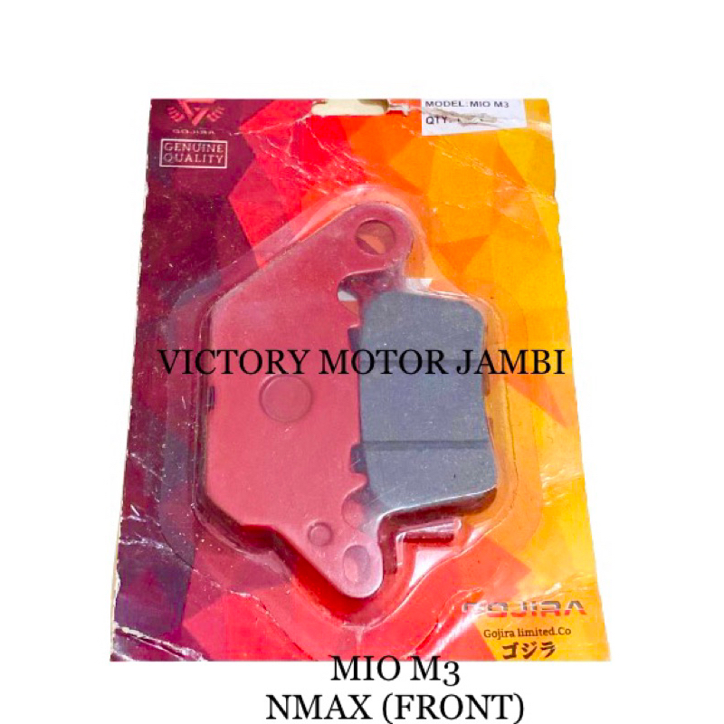 MIO M3 NMAX FRONT GOJIRA DISC BRAKE DISPAD | Shopee Malaysia