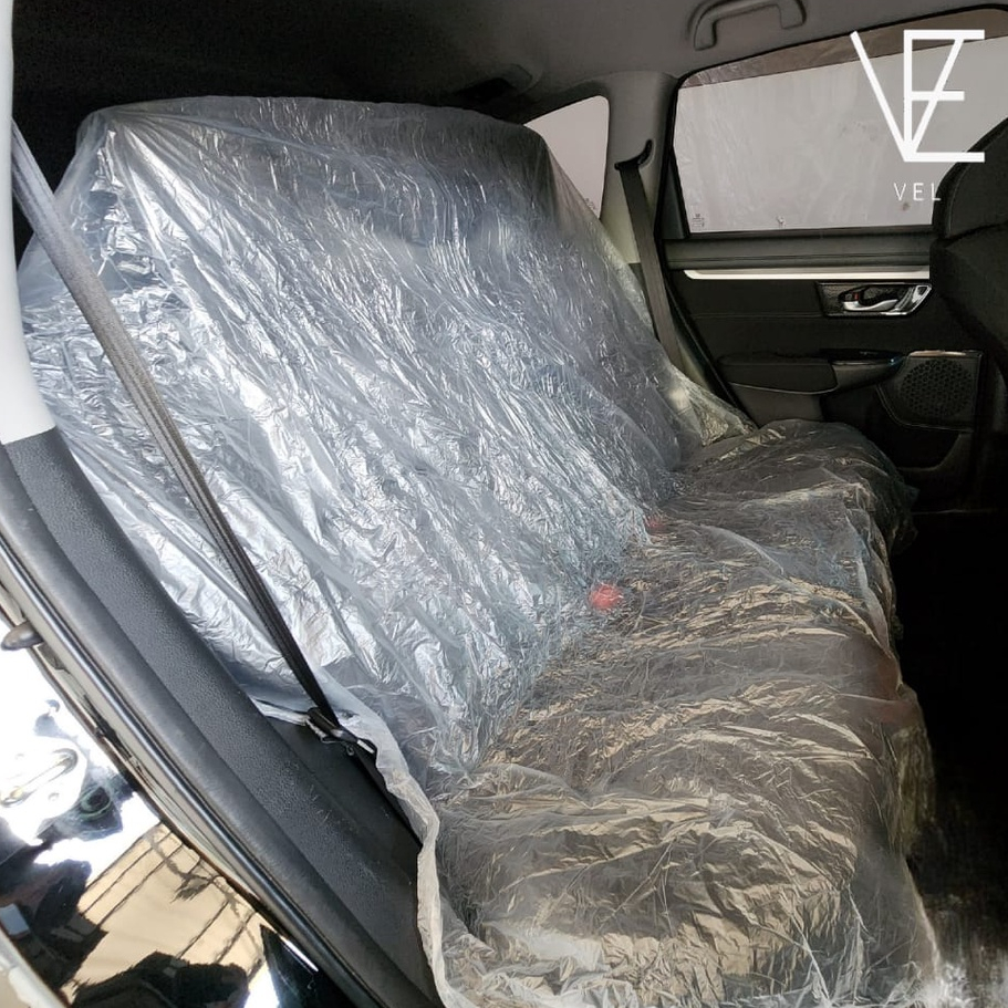Plastic Car Back Seat Cover / Plastic Disposable Seat Cover | Shopee ...