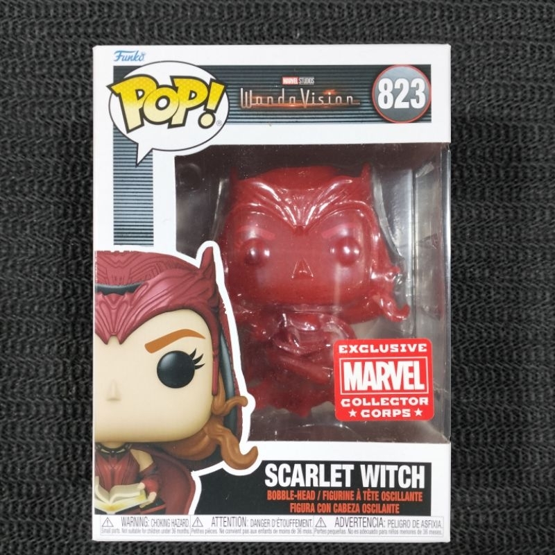 Funko Pop! Marvel Studios Wanda Vision Scarlet Witch with Darkhold