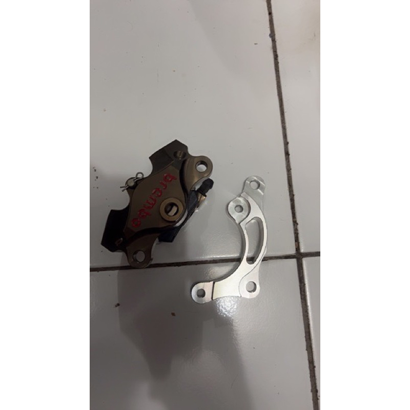 EMPI Caliper Bracket EMPI Heavy Duty Weld-On Disc Brake Bracket Kit For ...