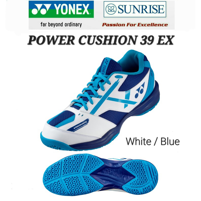 Yonex SHB 39 JR POWER CUSHION JUNIOR Children's Badminton Shoes ...
