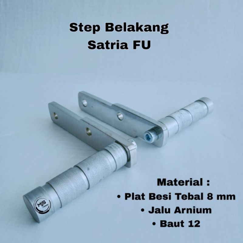 Rear Steps of Satria FU and Sonic | Pnp Satria Sonic Motorcycle Rear ...