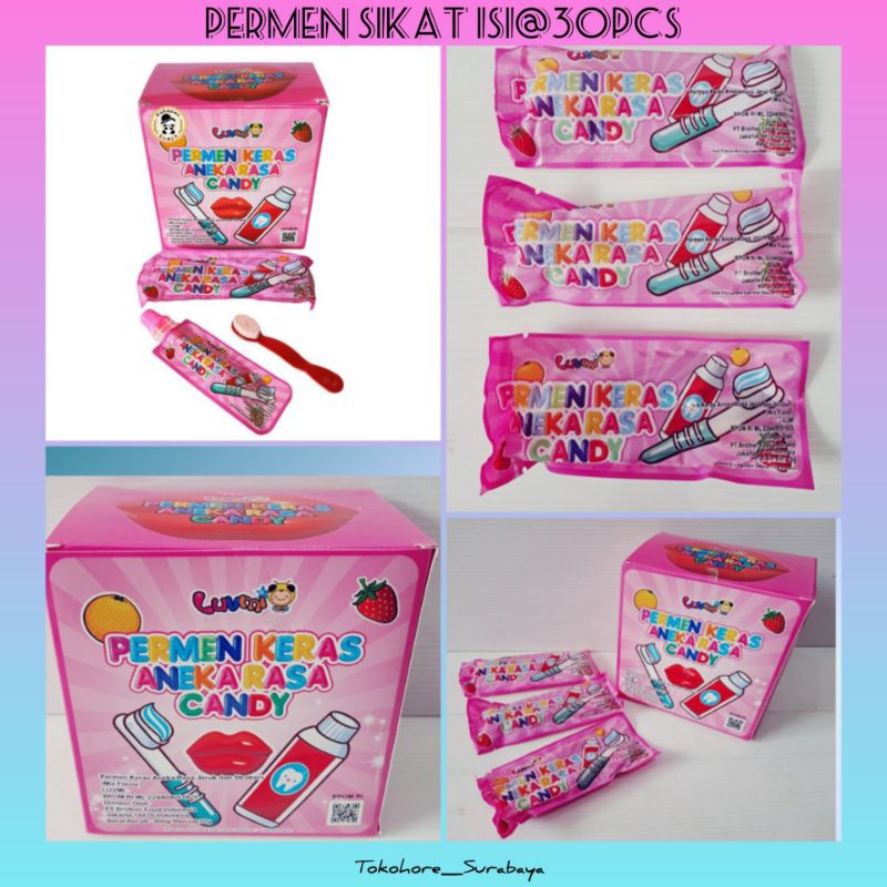 Contents 30PCS/toothbrush Candy/Toothpaste Candy/Toothpaste Candy VIRAL