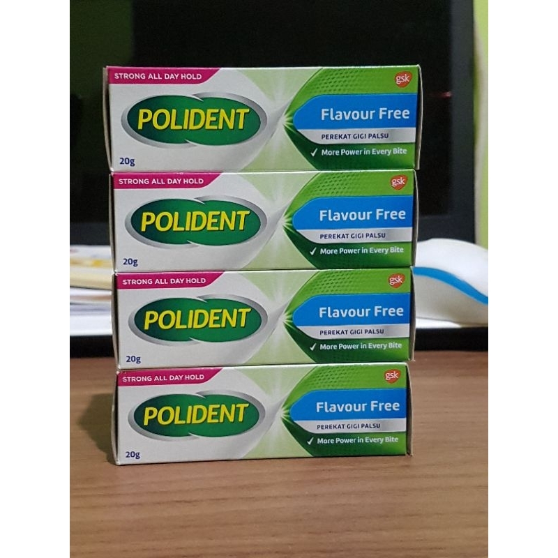 Polident Flavor FREE 20G/denture Adhesive Shopee Malaysia