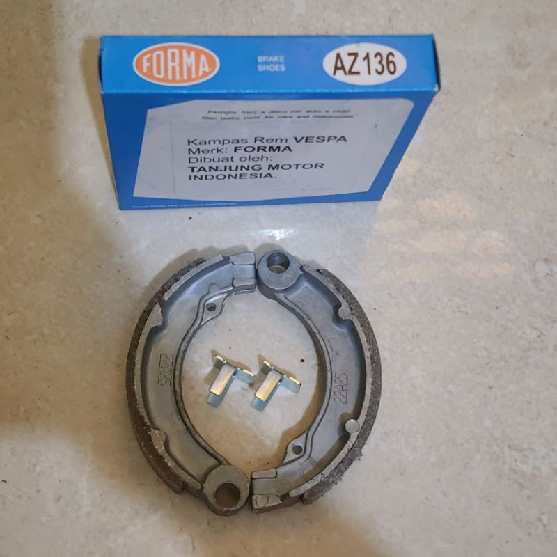 Vespa Brake Pads 64 65 Vespa Spare Parts Forma Shopee Malaysia