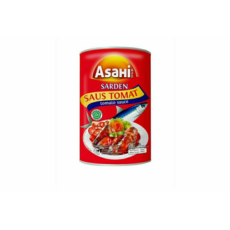 Asahi Sardines Tomato Can 425g | Shopee Malaysia